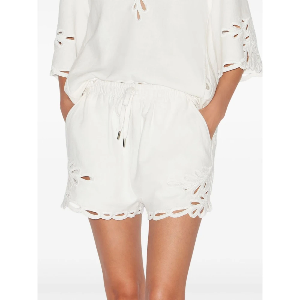 Isabel Marant Étoile Witte Shorts voor Vrouwen White Dames