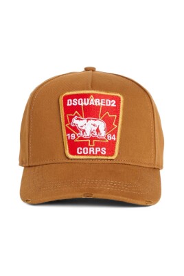 chapeau-marron-avec-logo-patch-ajustable
