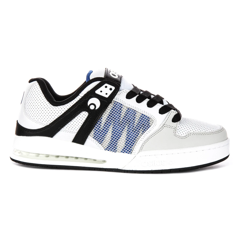 Osiris Men's Multicolor Sneakers, 12 Uk, Pixel Trainers White Black