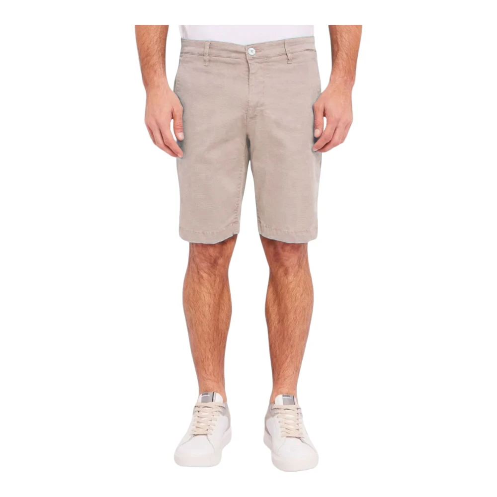 Gaudi Bermuda Shorts Beige Heren