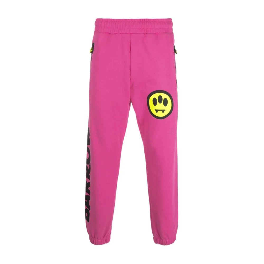 Barrow Pink Sweatpants, Male, Xs, Joggers