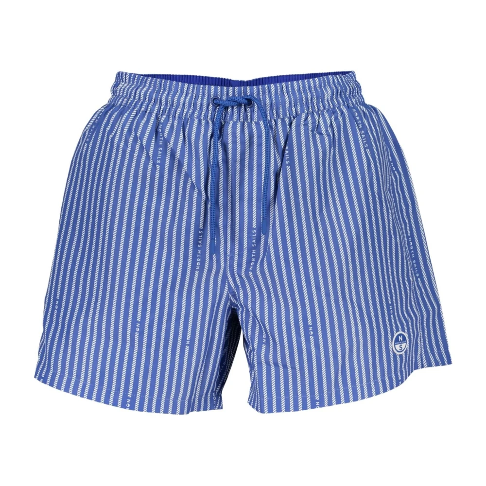 North Sails Blauwe Heren Zwembroek met Koord Blue Heren