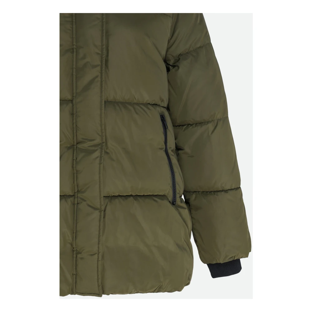 Canadian Classics Groene Finlay Jas met knoop- en ritssluiting Green Dames