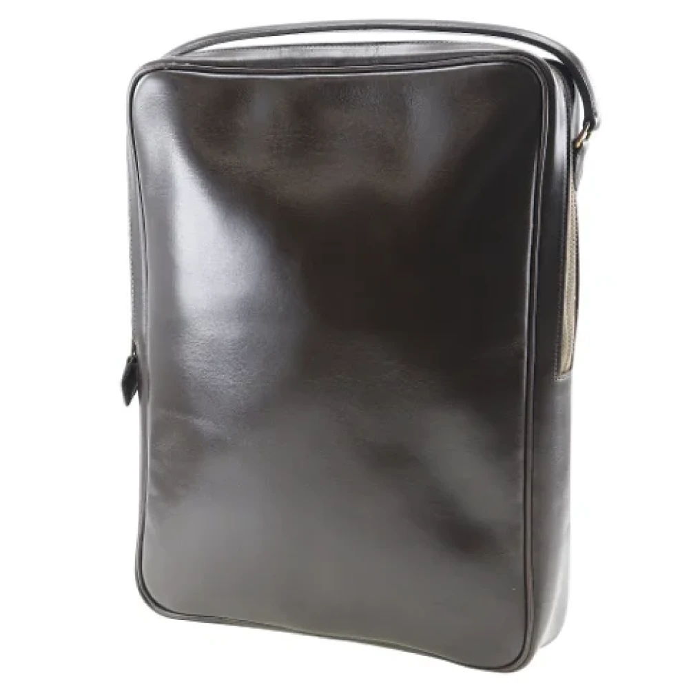Hermès Vintage Pre-owned Leather clutches Brown Dames