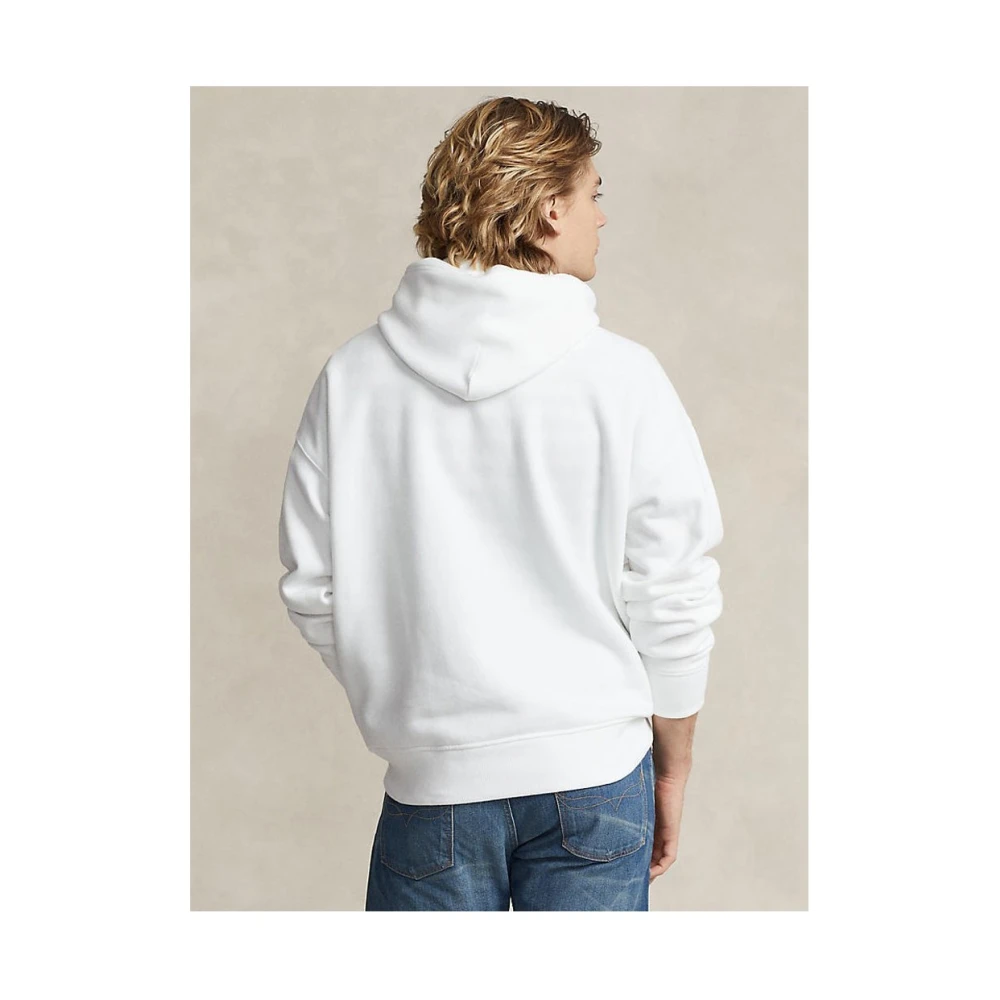 Ralph Lauren Hoodie T-shirt White Heren
