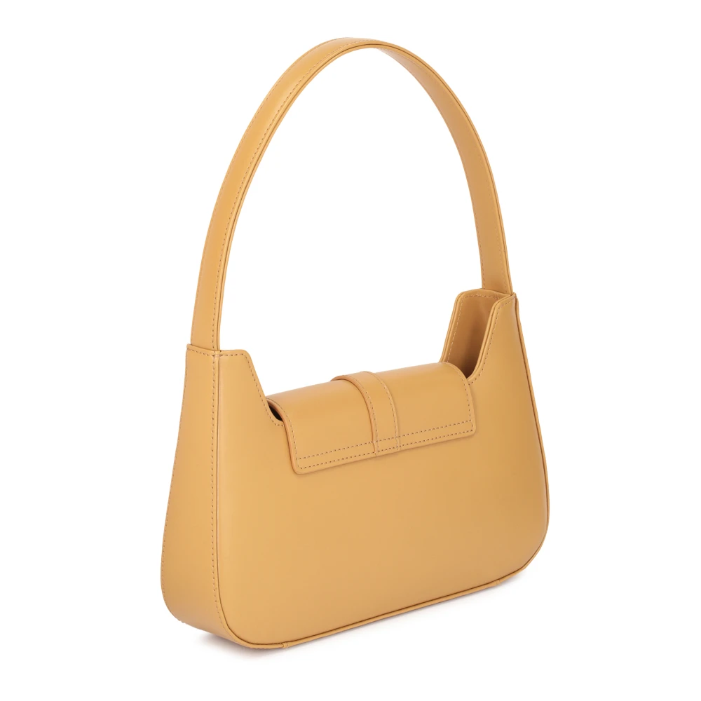 Kazar Lichtbruine Baguette Tas met Klep Brown Dames