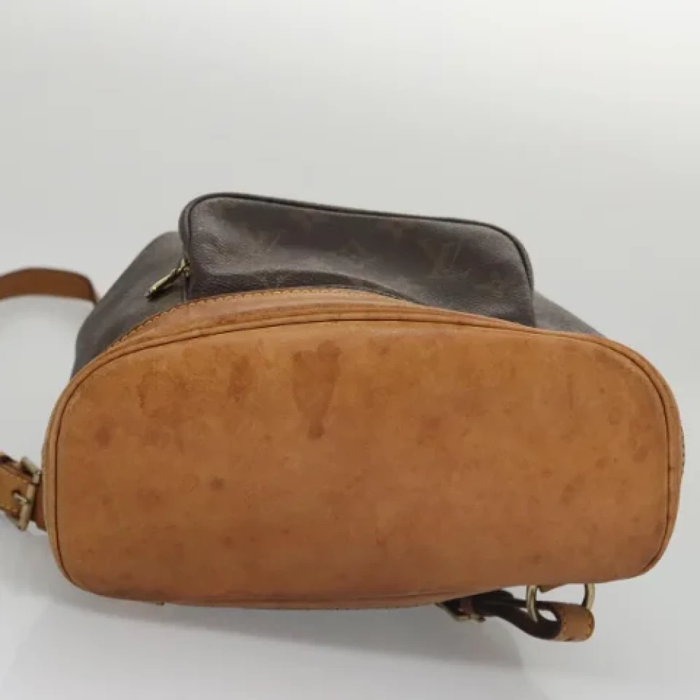Louis Vuitton Vintage Pre-owned Canvas backpacks Brown Dames