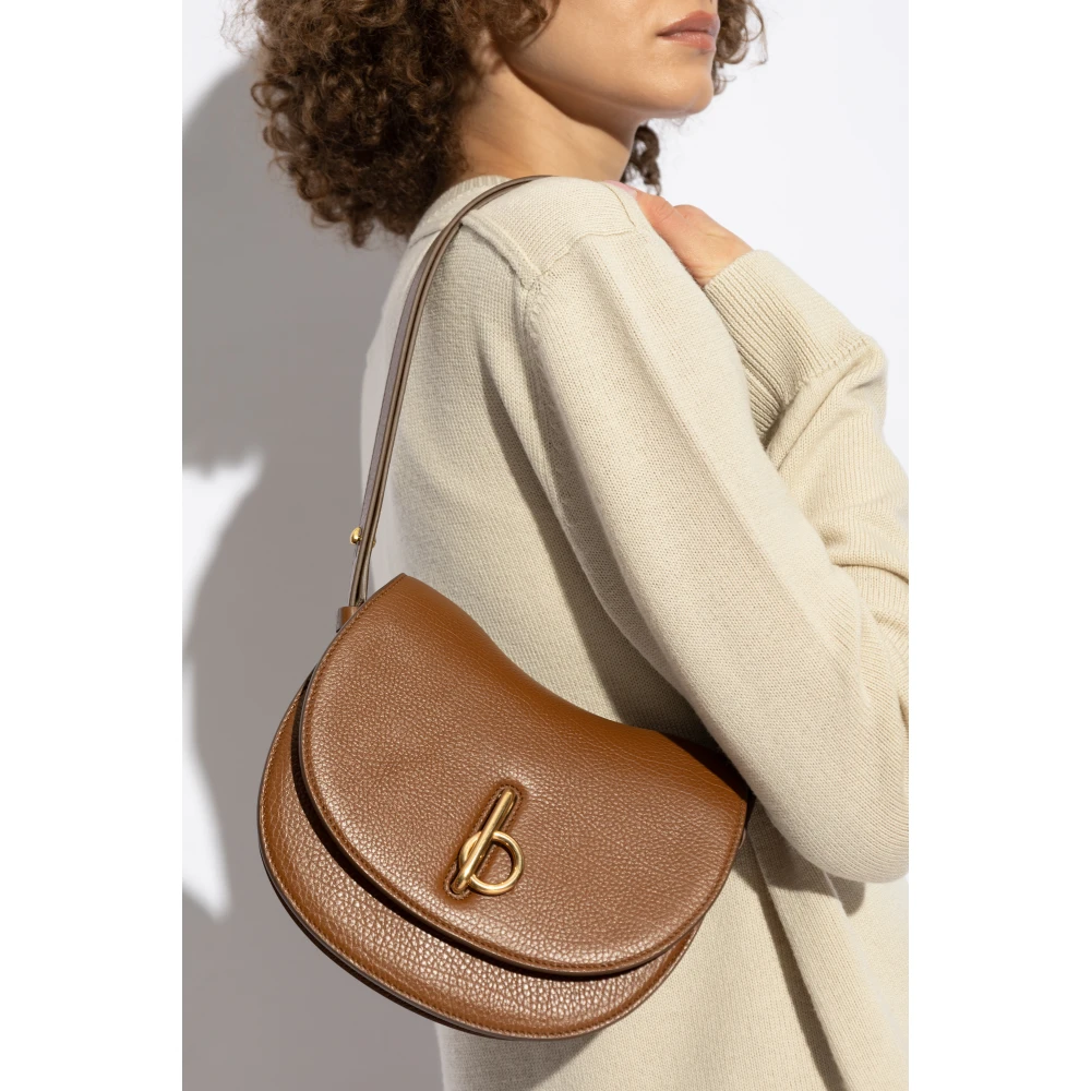 Burberry Schoudertas Rocking Horse Klein Brown Dames