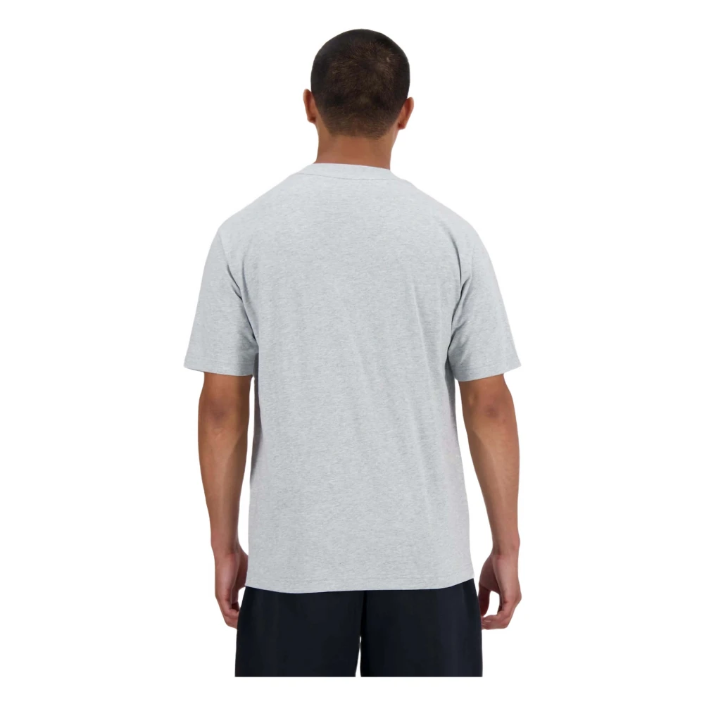New Balance Klein Logo T-shirt Gray Heren