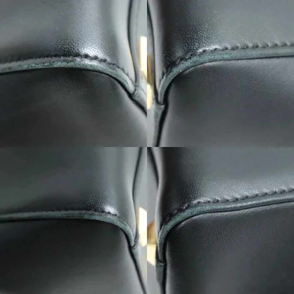 Fendi Vintage Pre-owned Leather fendi-bags Black Dames