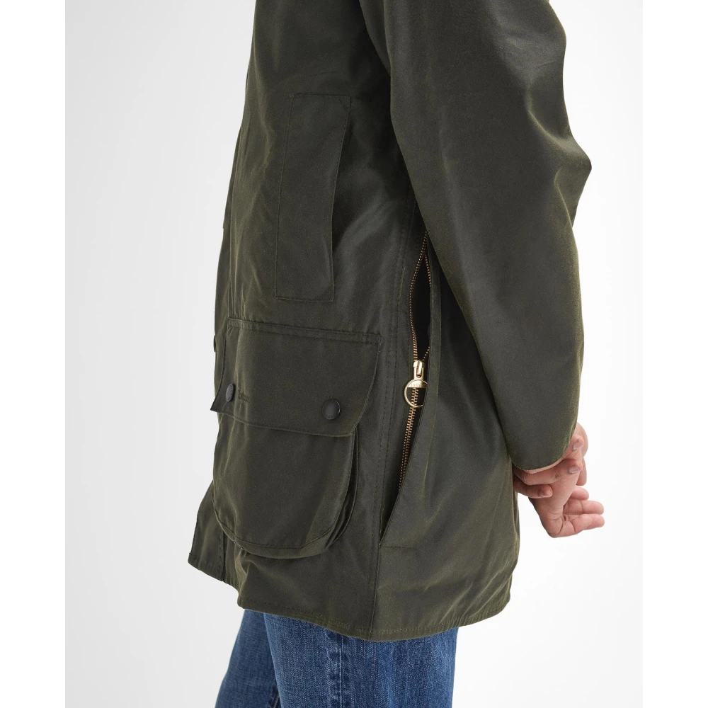 Barbour Klassieke Beaufort Gewaxte Jas Green Heren