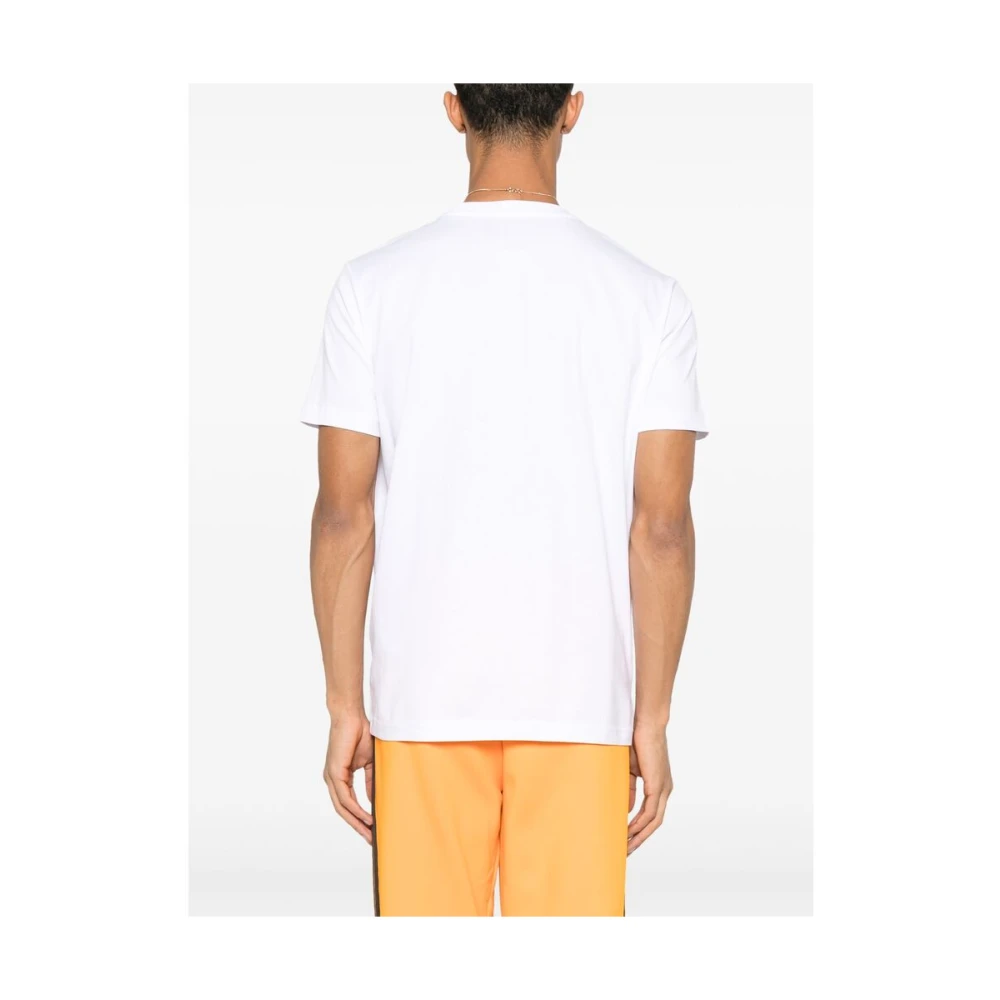 Iceberg Witte Crew Neck T-shirt White Heren