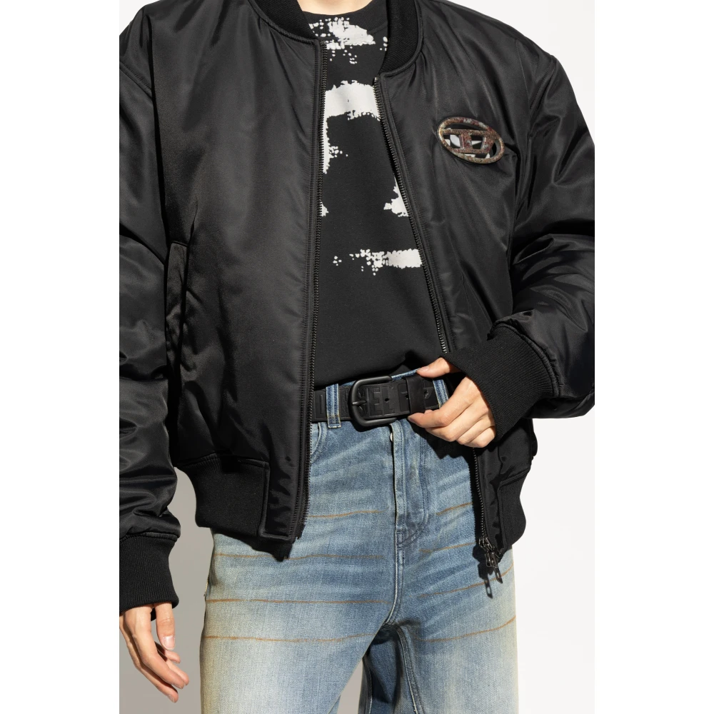 Diesel Riem B-Archive Black Heren