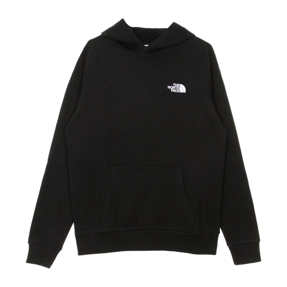 The North Face Men's Black Raglan Hoodie