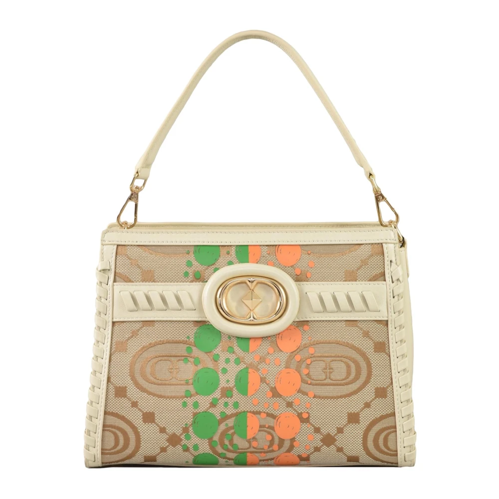La Carrie Leren Schoudertas Multicolor Dames