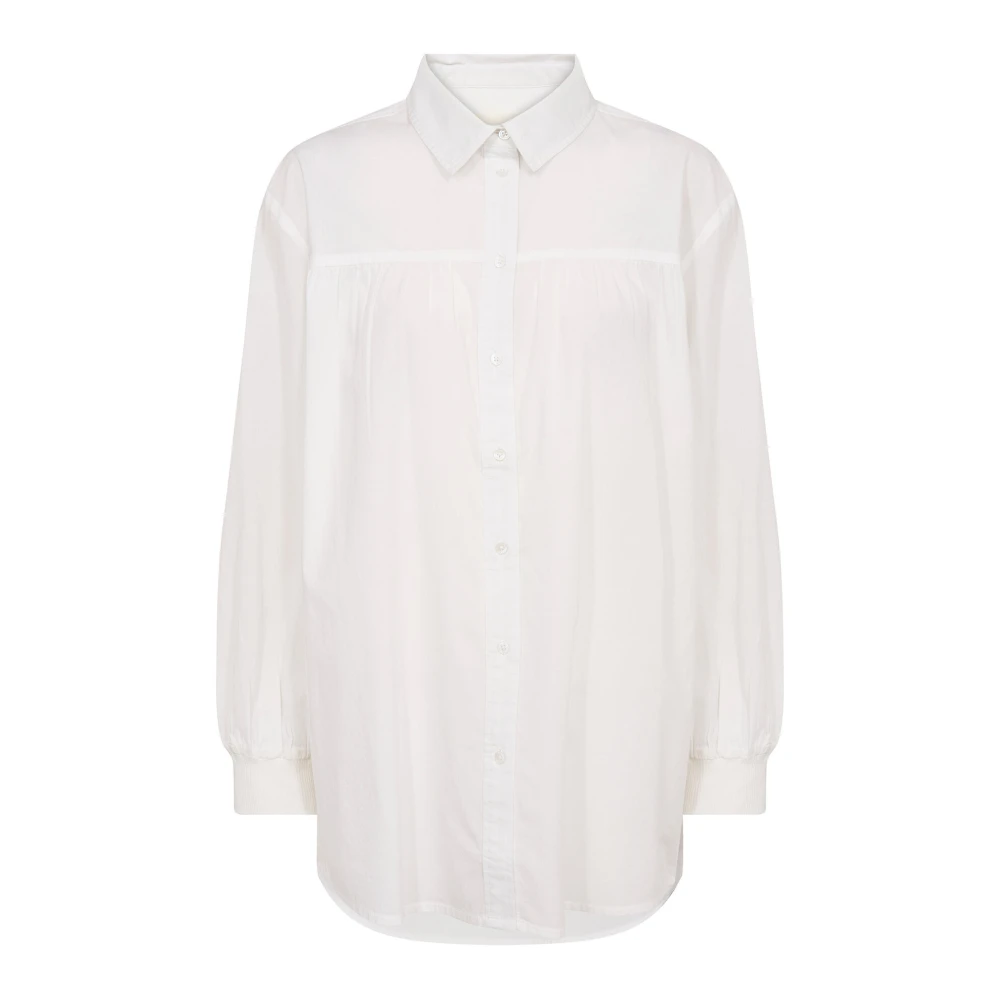 Part Two Heldere Witte Blouse Nonniepw Stijl White Dames