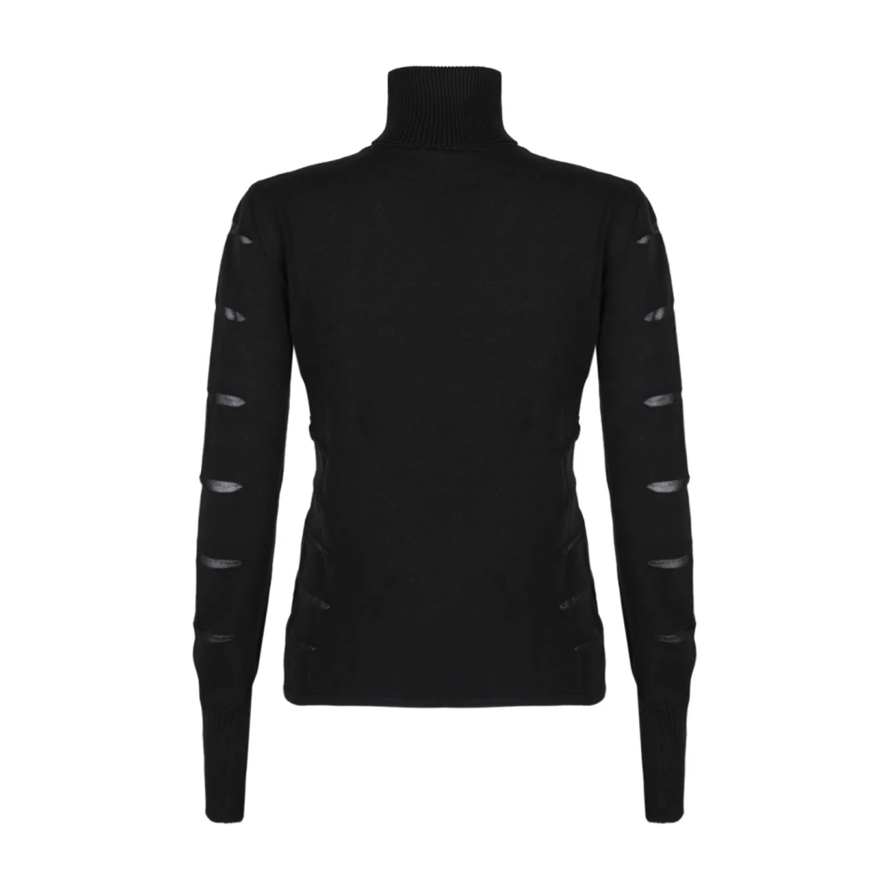 Genny Zwarte Sweaters voor Vrouwen Black Dames