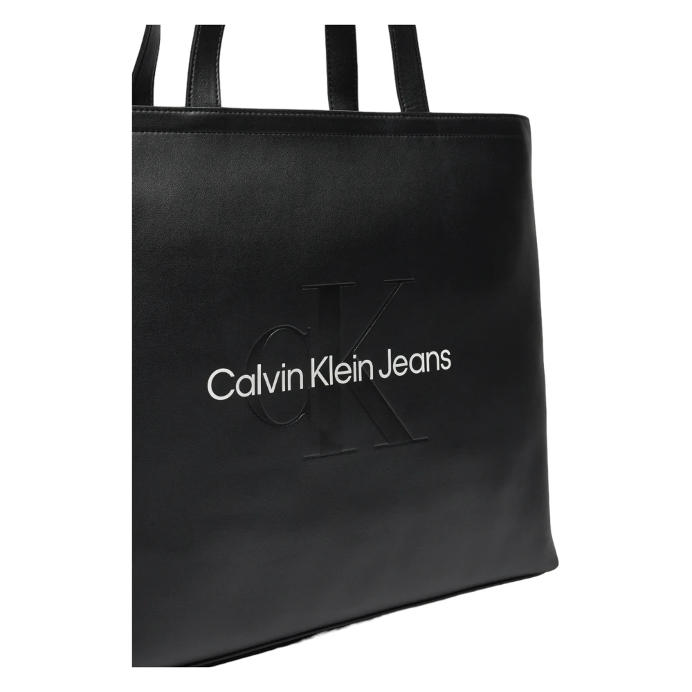 Calvin Klein Jeans Herfst Winter Dames Tas Collectie Black Dames