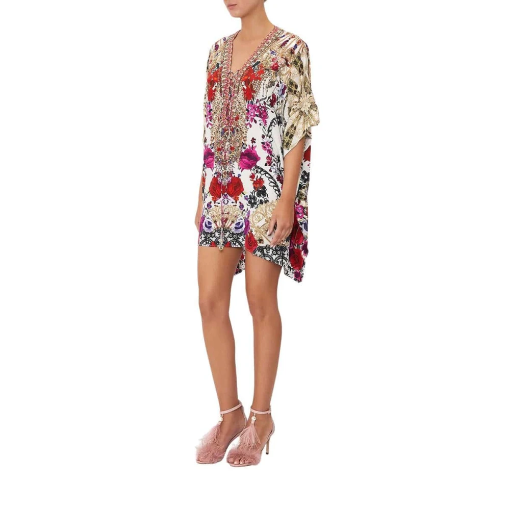Camilla Rose Reign Lace Up Kaftan Multicolor Dames