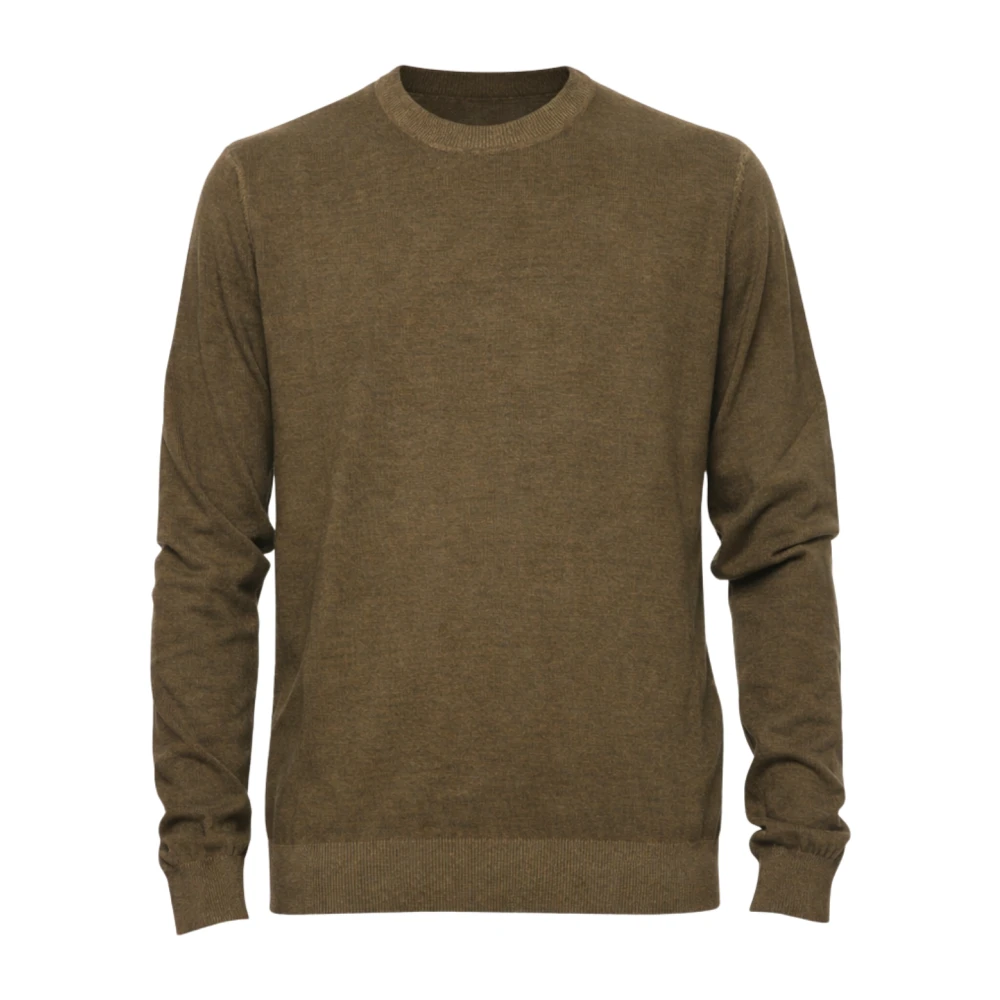 Blauer Men's Green Round-Neck Knitwear, 2XL, Morton Lightweight Knit