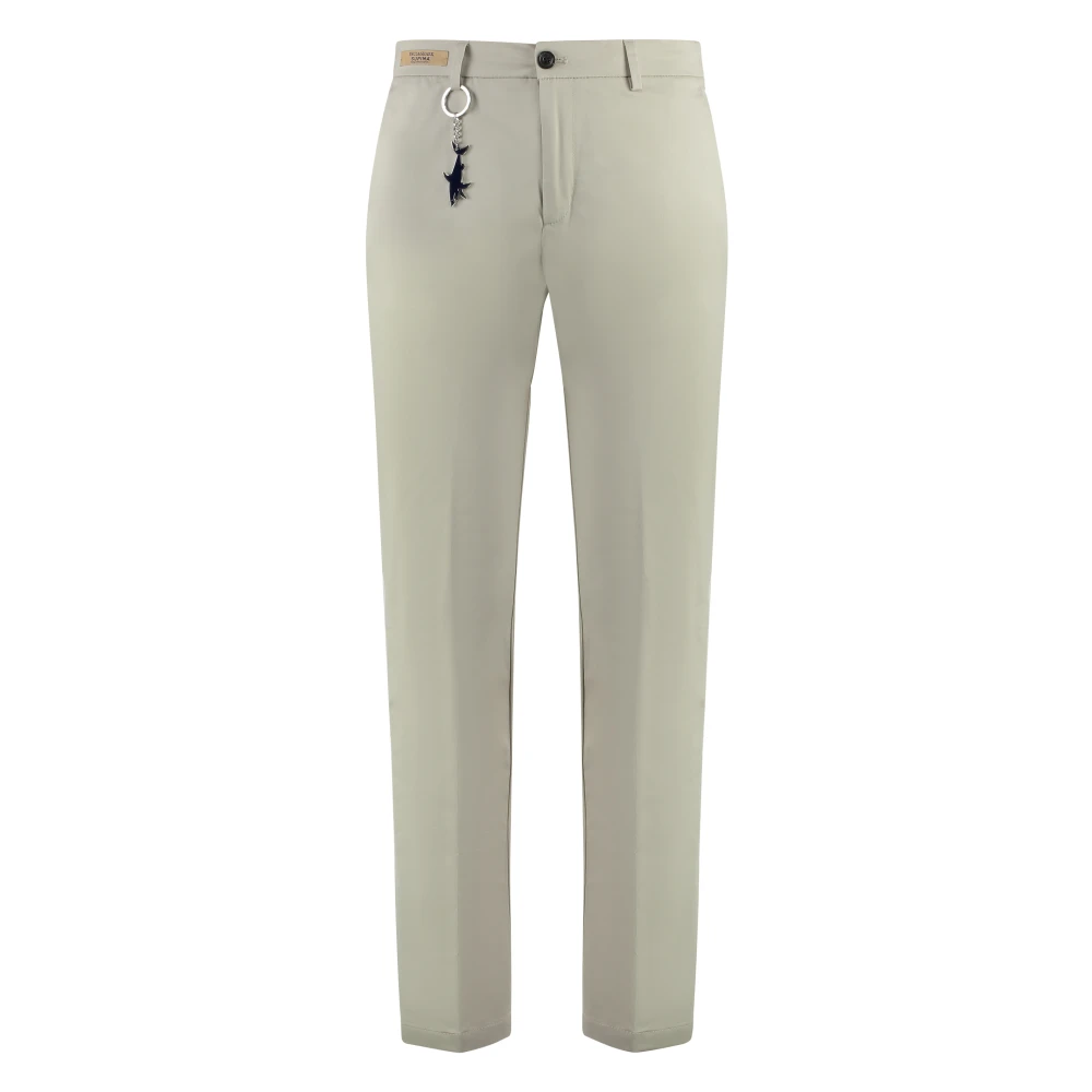 Paul & Shark Beige Chinos, Male, L, Stretch Cotton Chinos