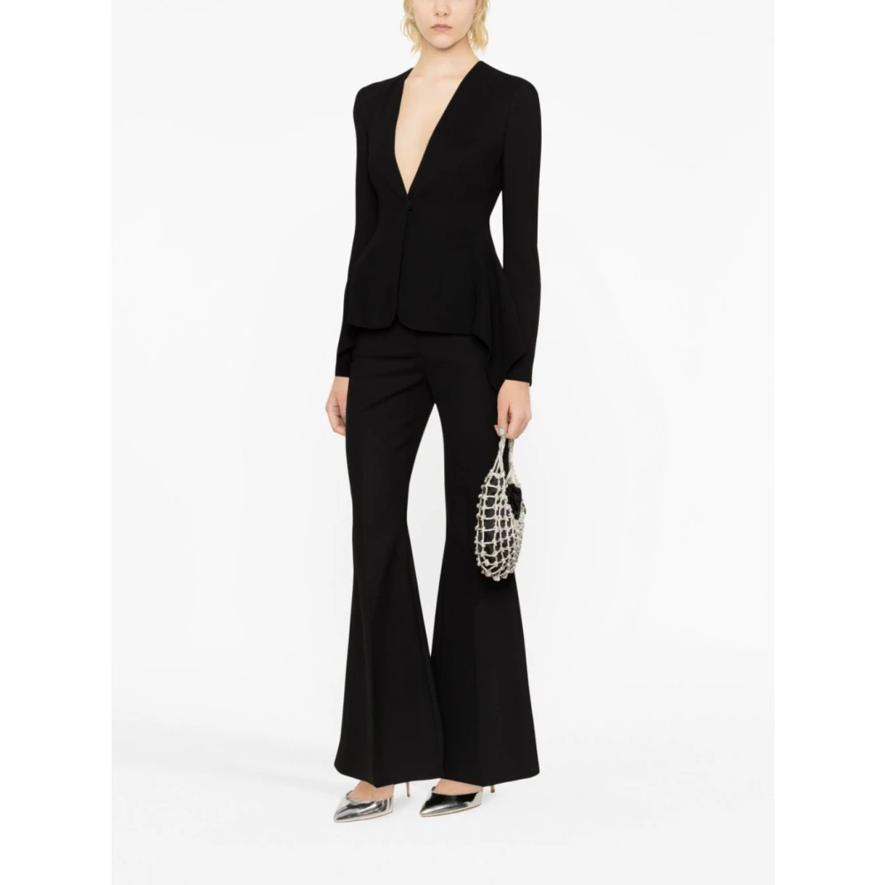 Blumarine Single-Breasted jas in zwart Black Dames
