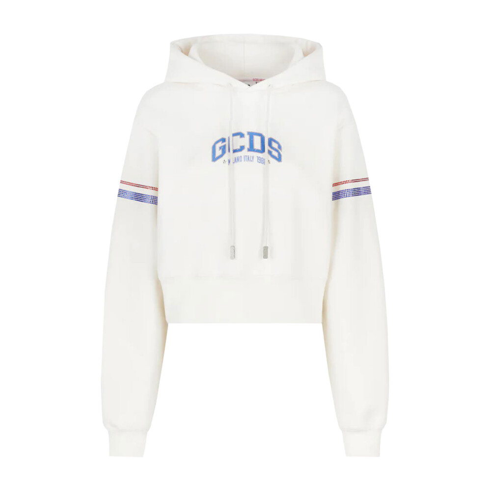 Witte cropped 2024 hoodie