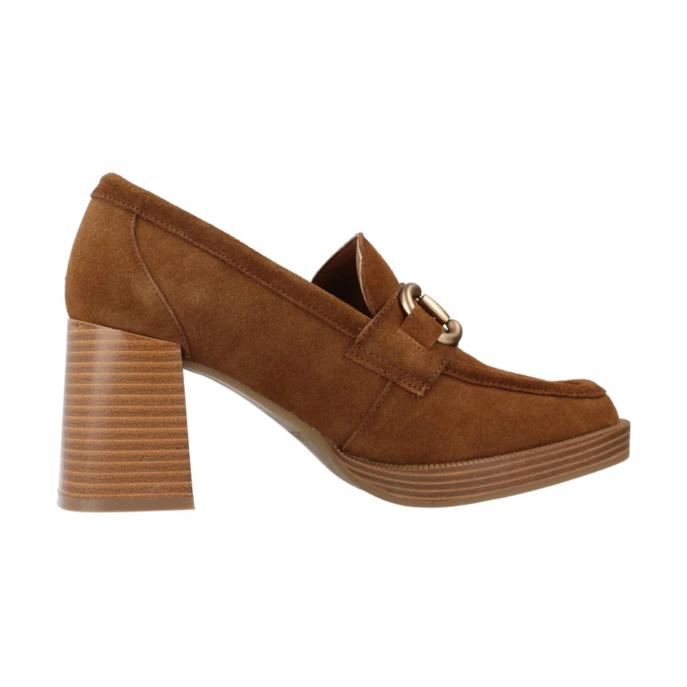 Carmela Snygga Loafers för Kvinnor Brown, Dam