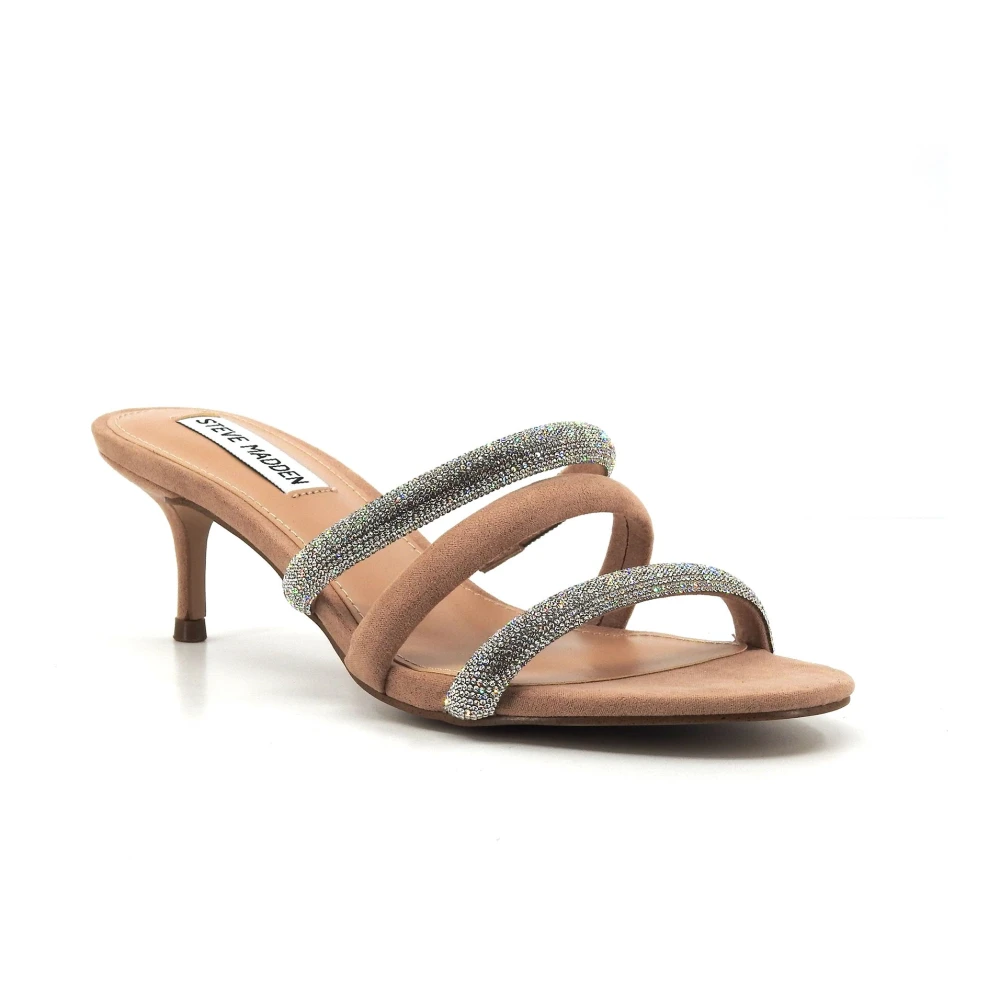 Steve Madden Women's Gray Heeled Mules