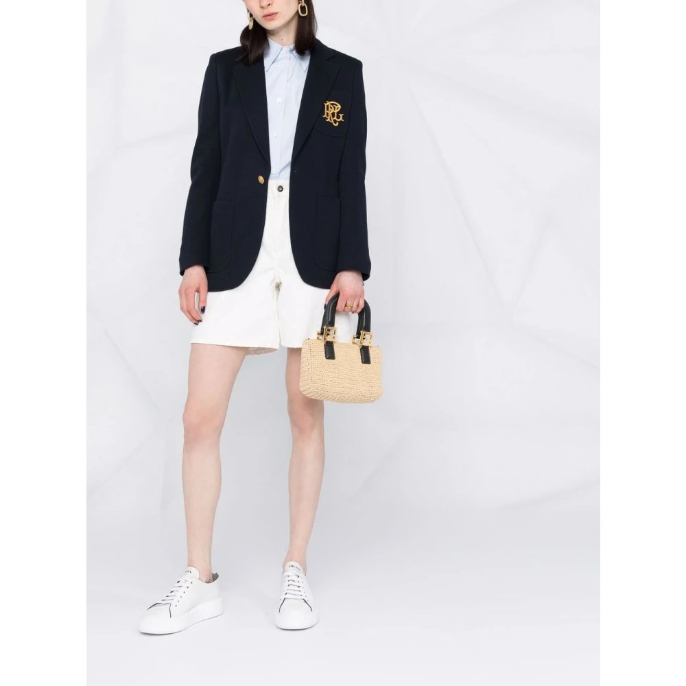 Polo Ralph Lauren Navy Park Avenue Blazer Blue Dames