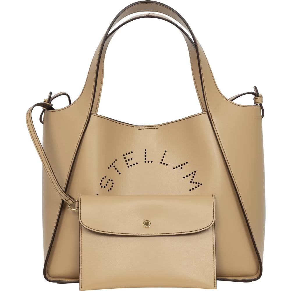 Stella Mccartney Alter Mat Crossbody Tas Fawn Brown Dames