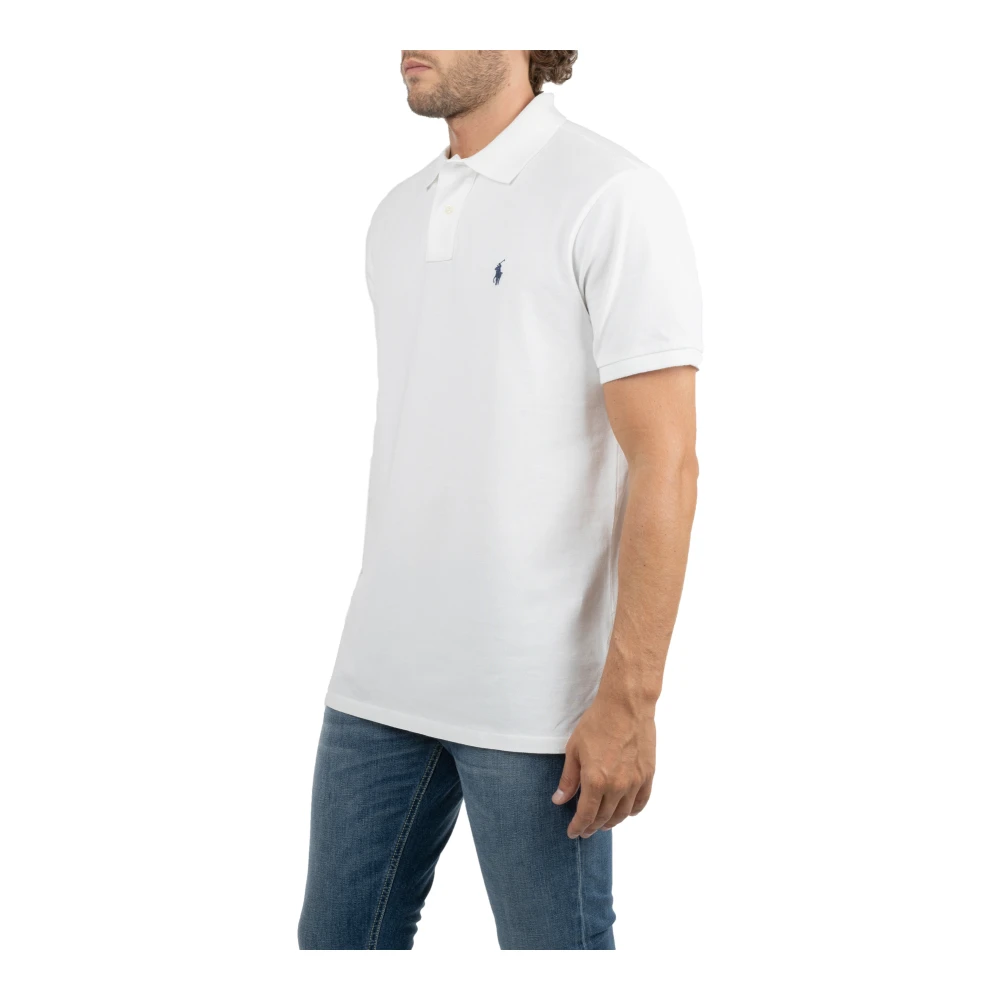 Polo Ralph Lauren Kolom Polo Shirt White Heren