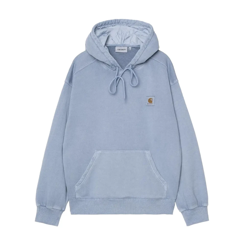 Carhartt Wip Men's Blue Hooded Nelson Sweat - Hoodies - Xl - Sweatshirts & Hoodies