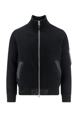Wool Knit Blouson