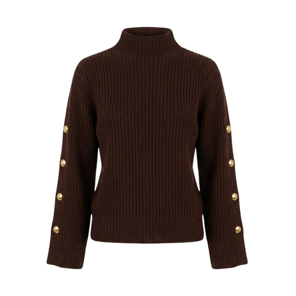 Twinset Donna Marrone Maglie, S, New, - Immagine 3