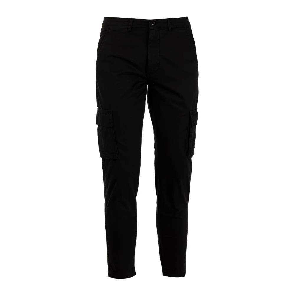 Liu Jo Cargo Broek Zomer Zwart Katoen Black Heren