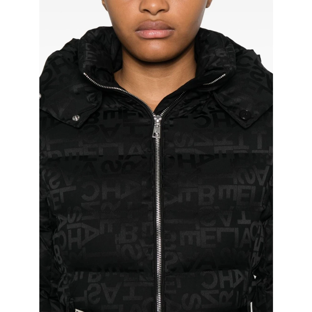 Elisabetta Franchi Nero Jas Aw24 Damesmode Black Dames