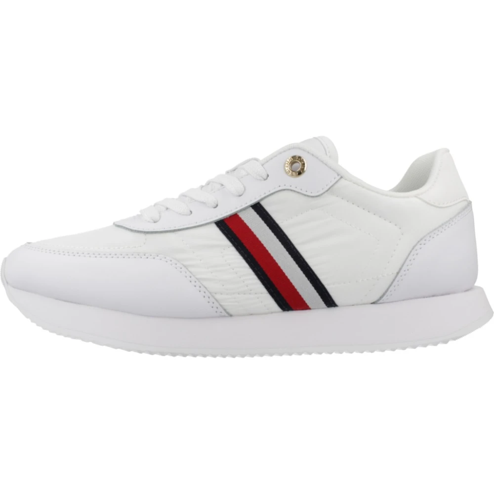 Tommy Hilfiger Essential Runner Sneakers Dames Schoenen Wit