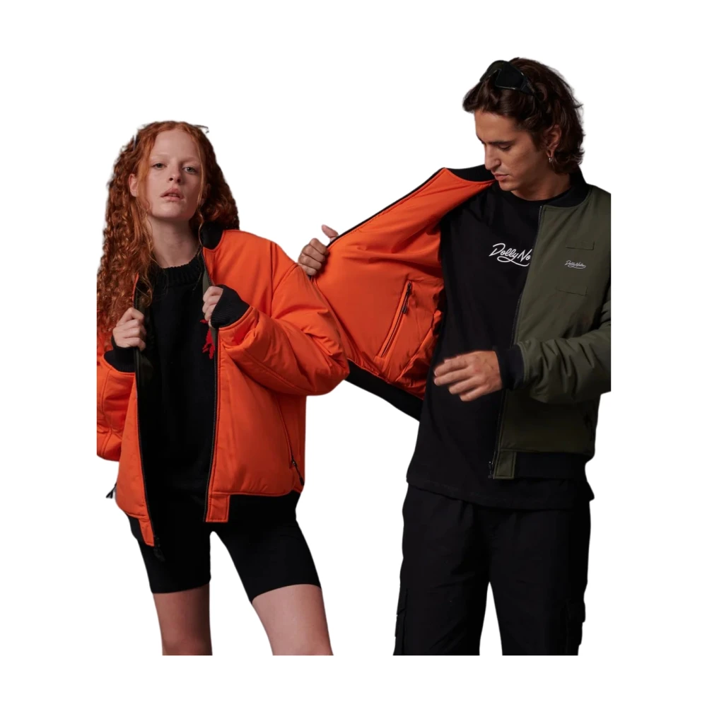 Dolly Noire Stijlvolle Bomberjack Green Heren
