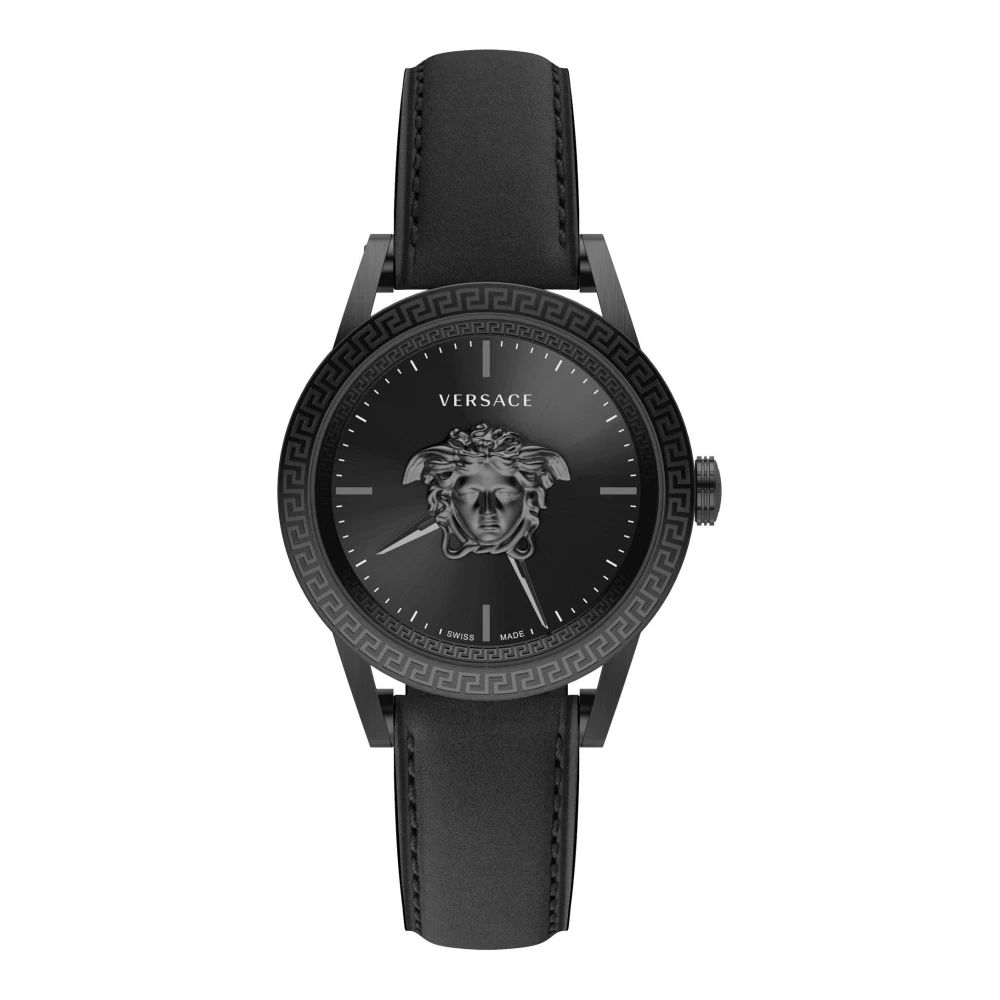 Versace Men's Black Palazzo Empire Watch
