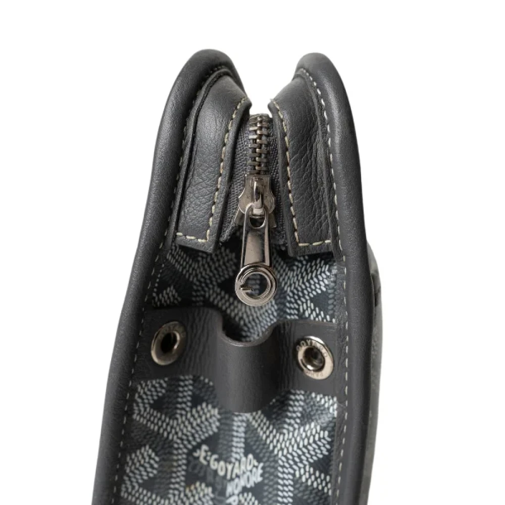 Goyard Vintage Pre-owned Fabric handbags Gray Dames