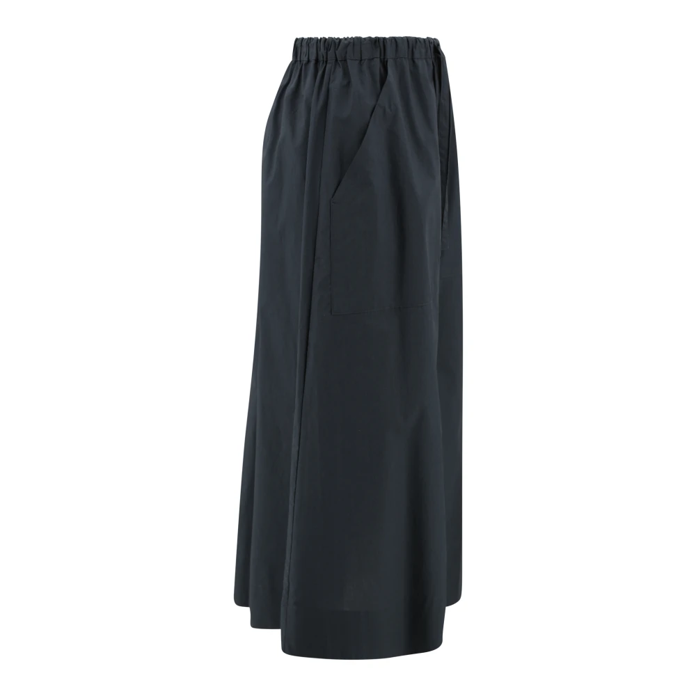 Soeur Blauwe Katoenen Rok met Voorsplit Blue Dames