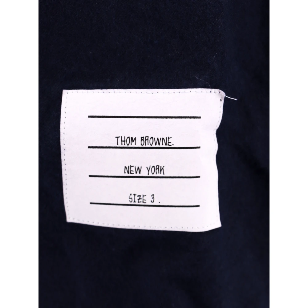 Thom Browne Blauw Button-Down Overhemd Gemaakt in Italië Blue Heren
