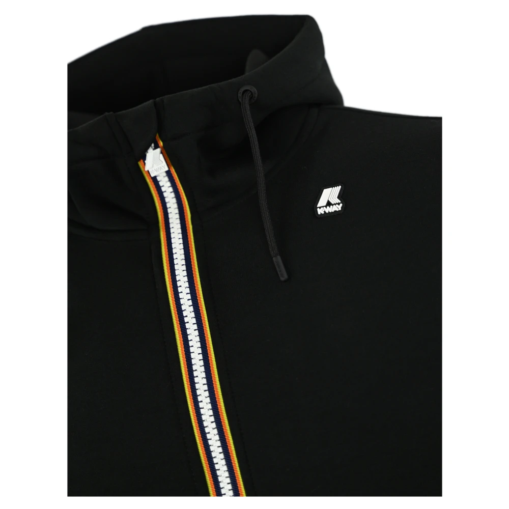 K-way Heren Polyester Trui Black Heren
