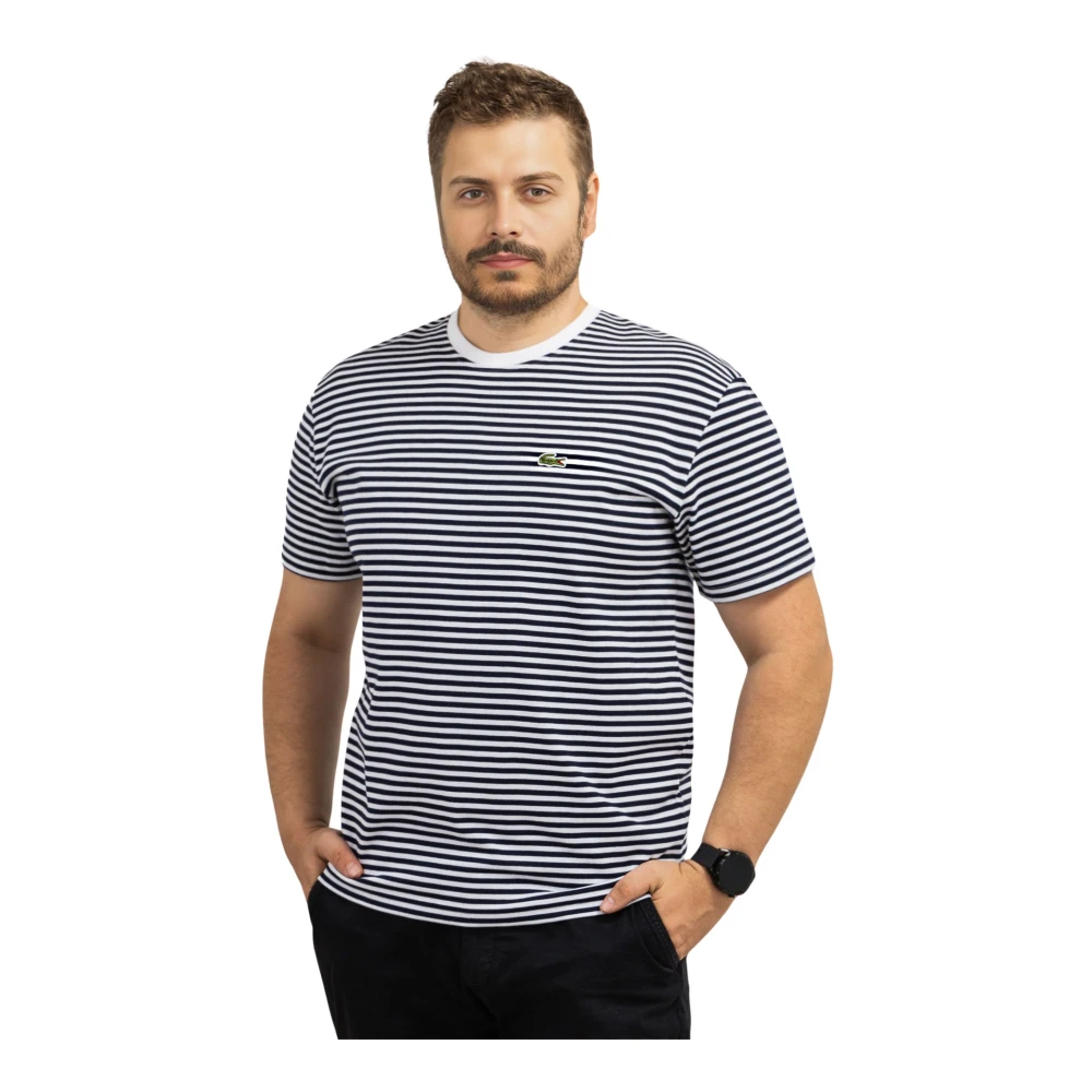 Lacoste Heren T-shirt in stijlvol ontwerp Blue Heren