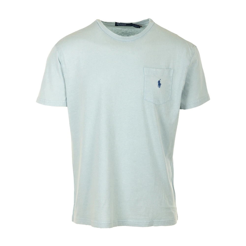 Ralph Lauren T-shirts en Polos Lichtblauw Blue Heren