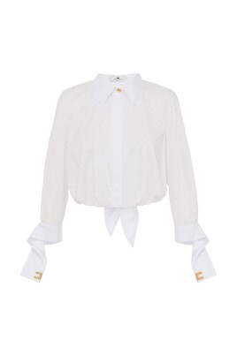 chemise-popeline-blanche-avec-strass