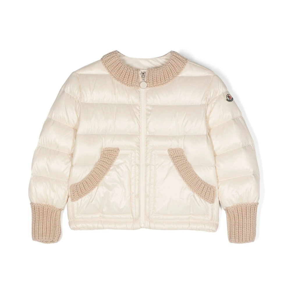 Moncler Vit Arcelot Dunjacka White, Flicka