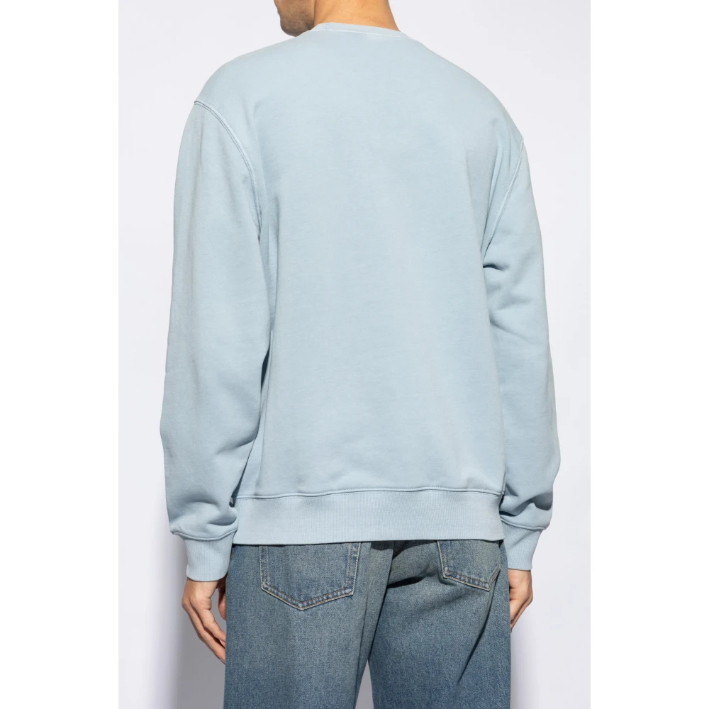 Carhartt WIP Sweatshirt met logo Blue Heren