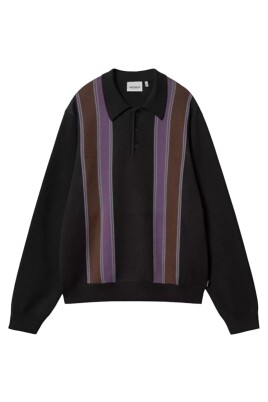 polo-raye-leger-en-maille
